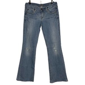 Silver Jeans Lola Bootcut Distressed Sz 29x33